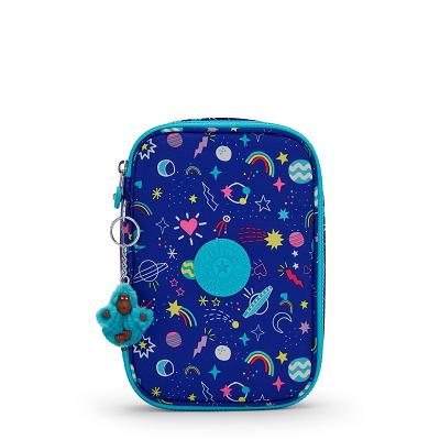 Kipling 100 Pens Makeup Bags Blue | CAKi2036