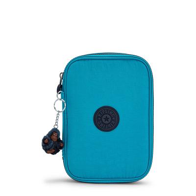Kipling 100 Pens Makeup Bags Green | CAKi2171