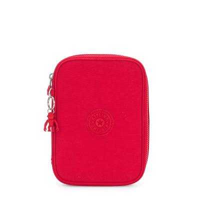 Kipling 100 Pens Makeup Bags Red | CAKi2063