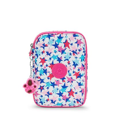Kipling 100 Pens Pencil Cases Pink | CAKi1528