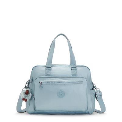 Kipling Alanna Metallic Handbags Turquoise Metal | CAKi2127