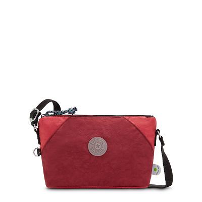 Kipling Art Extra Small Crossbody Bags Red Coral Beige | CAKi1706