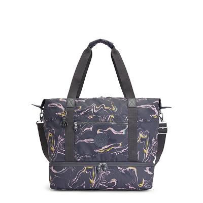 Kipling Art M Weekender Duffle Bags Purple | CAKi1797