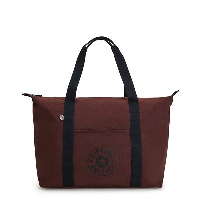 Kipling Art Medium Lite Tote Bags Dark Red | CAKi2027
