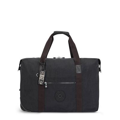 Kipling Art on Wheels Rolling Luggage Black | CAKi1174