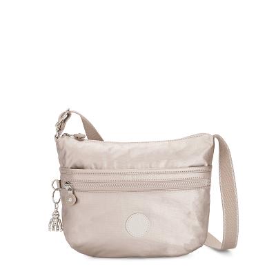 Kipling Arto Small Metallic Handbags Metal | CAKi1065