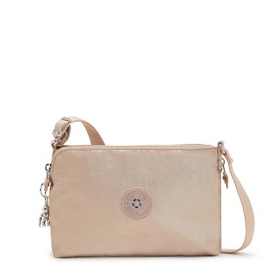 Kipling Boyd Metallic Handbags Gold Metal | CAKi1091