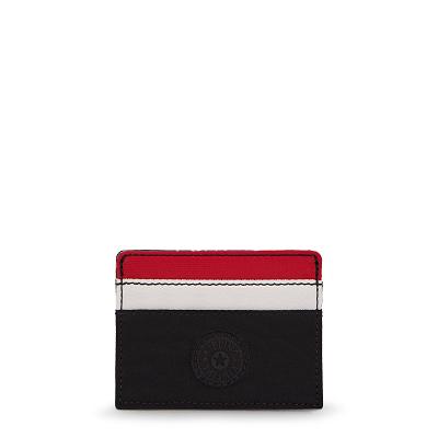 Kipling Cardy Wallets Black Red | CAKi1040