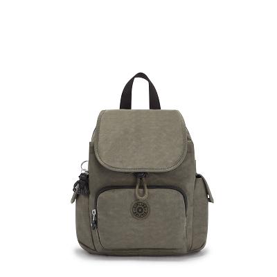 Kipling City Pack Mini Travel Backpacks Green | CAKi1772