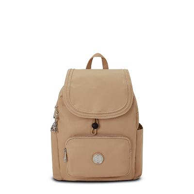 Kipling City Pack Small Travel Backpacks Beige | CAKi1073