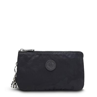 Kipling Creativity Large Makeup Bags Black Camo | CAKi1230