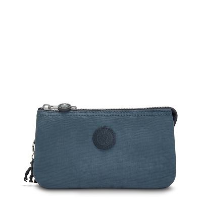 Kipling Creativity Large Pencil Cases Navy Grey | CAKi1805