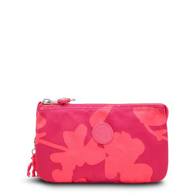 Kipling Creativity Large Toiletry Bags Coral Flower | CAKi1478