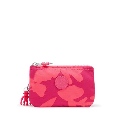 Kipling Creativity Small Makeup Bags Coral Flower | CAKi1676