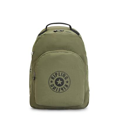 Kipling Curtis Extra Large Laptop Backpacks Olive | CAKi2195