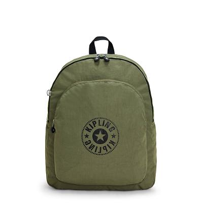 Kipling Curtis Large Laptop Backpacks Olive | CAKi1048
