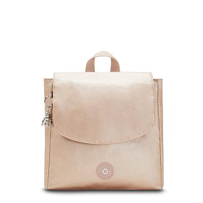 Kipling Dannie Fashion Backpacks Gold Metal | CAKi1738