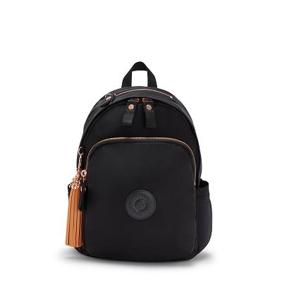Kipling Delia Fashion Backpacks Rose Black | CAKi1765