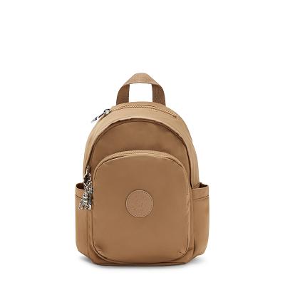 Kipling Delia Mini Fashion Backpacks Khaki | CAKi1798
