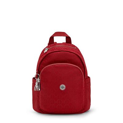Kipling Delia Mini Travel Backpacks Red | CAKi1627