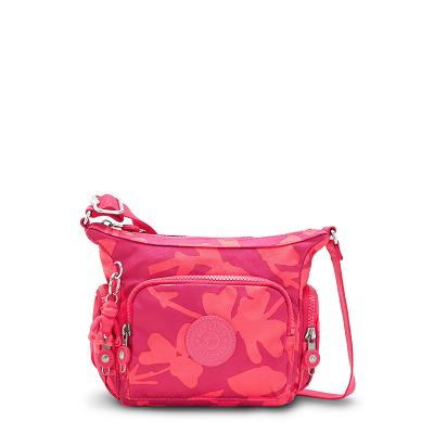 Kipling Gabbie Mini Crossbody Bags Coral Flower | CAKi2105