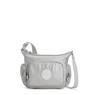Kipling Gabbie Mini Crossbody Bags Silver | CAKi1882