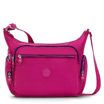 Kipling Gabbie Shoulder Bags Pink Fuchsia | CAKi1920