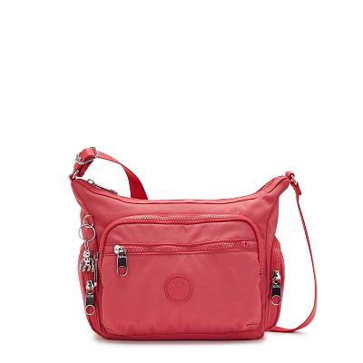 Kipling Gabbie Small Crossbody Bags Beige Coral | CAKi2159