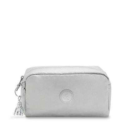 Kipling Gleam Pencil Cases Silver | CAKi2190