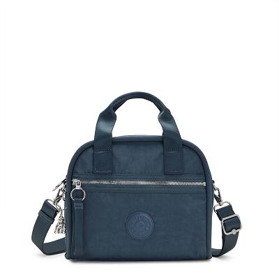 Kipling Hadya Shoulder Bags Navy Grey | CAKi2035