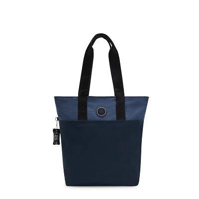 Kipling Hanifa Tote Bags Blue | CAKi1330