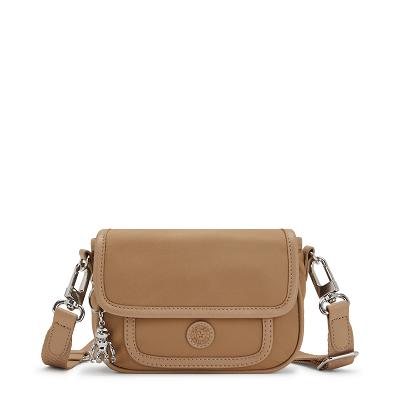 Kipling Inaki Small Crossbody Bags Khaki | CAKi1910