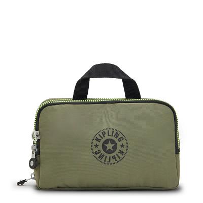 Kipling Jaconita Toiletry Bags Olive | CAKi1658