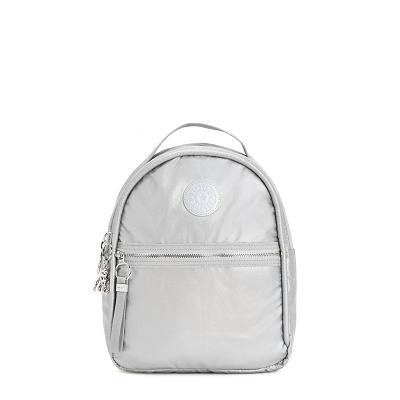 Kipling Kae Travel Backpacks Silver | CAKi2039