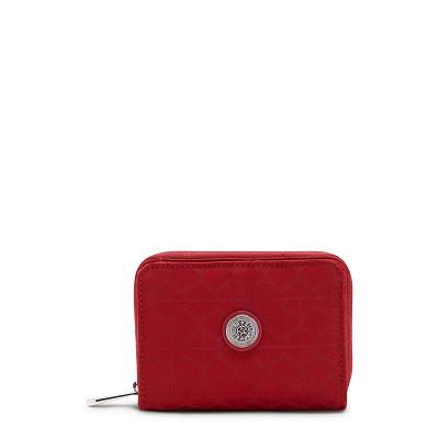 Kipling Money Love Wallets Red | CAKi1238