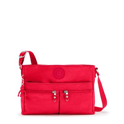 Kipling New Angie Crossbody Bags Red | CAKi1641
