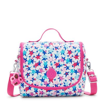 Kipling New Kichirou Lunch Bags Blue Pink | CAKi1251