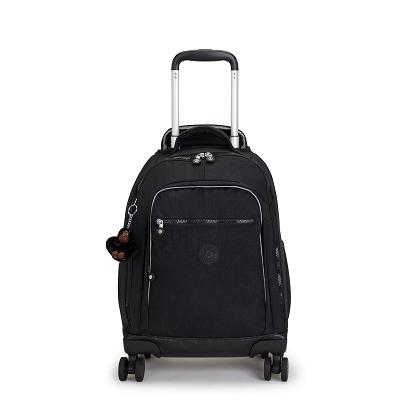 Kipling New Zea Rolling Backpacks Black | CAKi1245