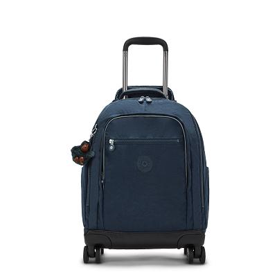 Kipling New Zea Rolling Backpacks Blue | CAKi1272