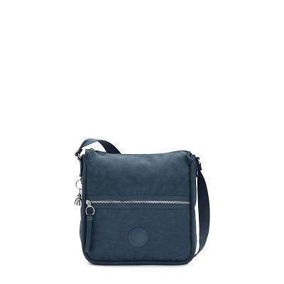 Kipling Oswin Shoulder Bags Navy Grey | CAKi1108