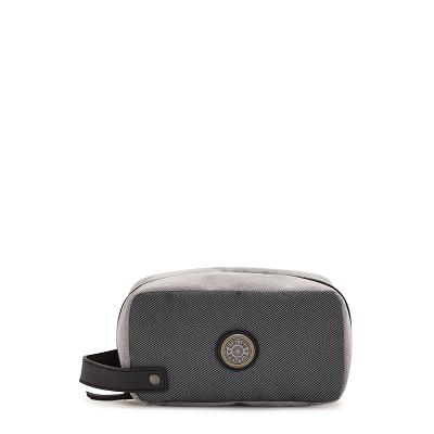 Kipling Riaz Makeup Bags Grey Black | CAKi2115