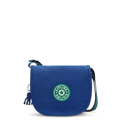 Kipling Ryanne Crossbody Bags Blue | CAKi1180