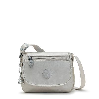 Kipling Sabian Metallic Handbags Silver | CAKi1281