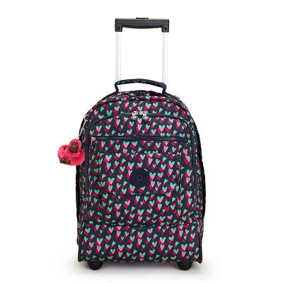 Kipling Sanaa Rolling Backpacks Multicolor | CAKi1333