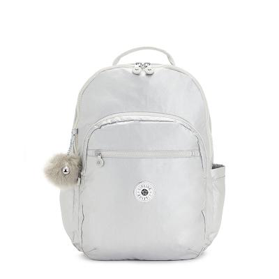 Kipling Seoul Extra Large Metallic Backpacks Metal | CAKi2176