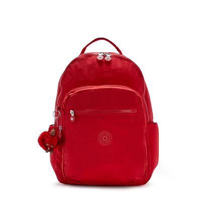 Kipling Seoul Large Laptop Backpacks Pink | CAKi1791