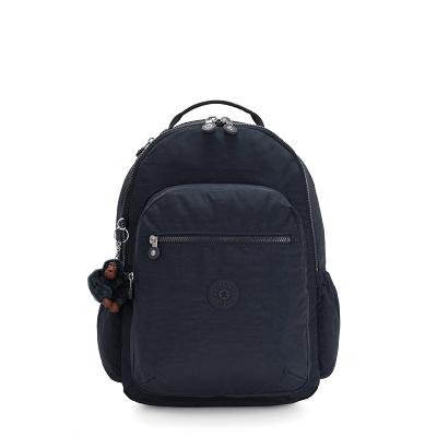 Kipling Seoul Large School Backpacks Blue | CAKi2044