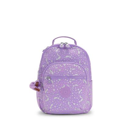 Kipling Seoul Small Travel Backpacks Metal | CAKi1125